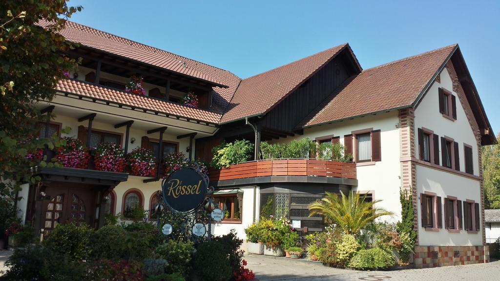 Gasthaus Zum Roessel Lichtenau Scherzheim 외부 사진